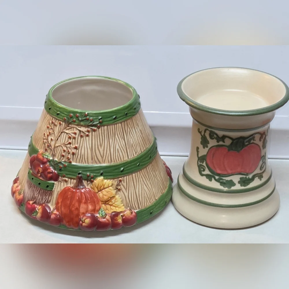 Retired Ceramic Yankee Candle Holder 